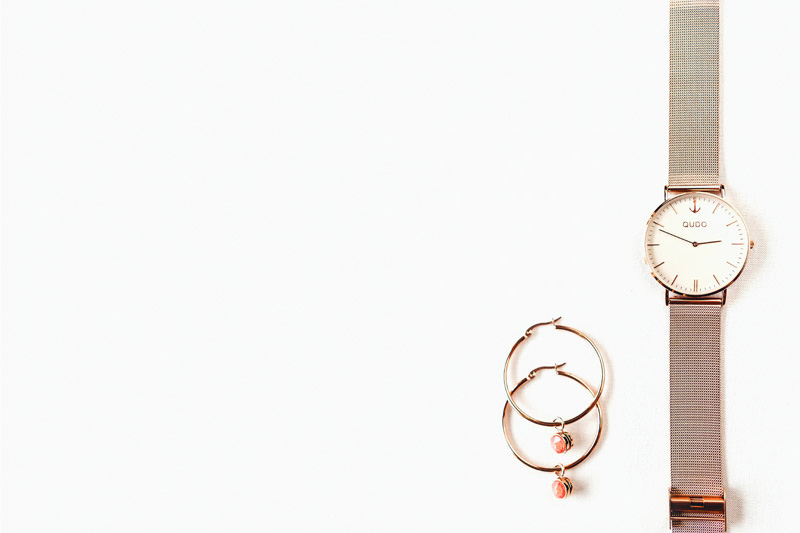 creaolen-ohrringe-uhr-rosegold-qudo