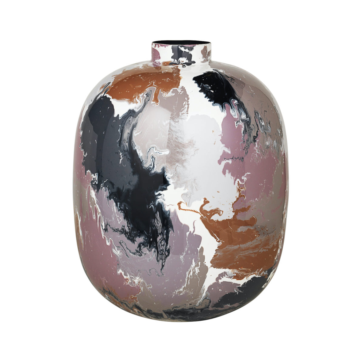 Vase Thyra Iron von Broste