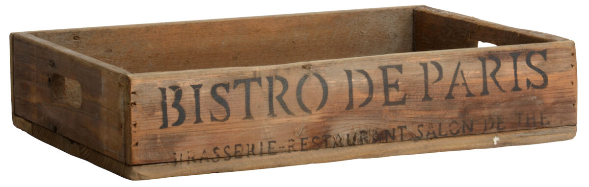 Holztablett Bistro De Paris
