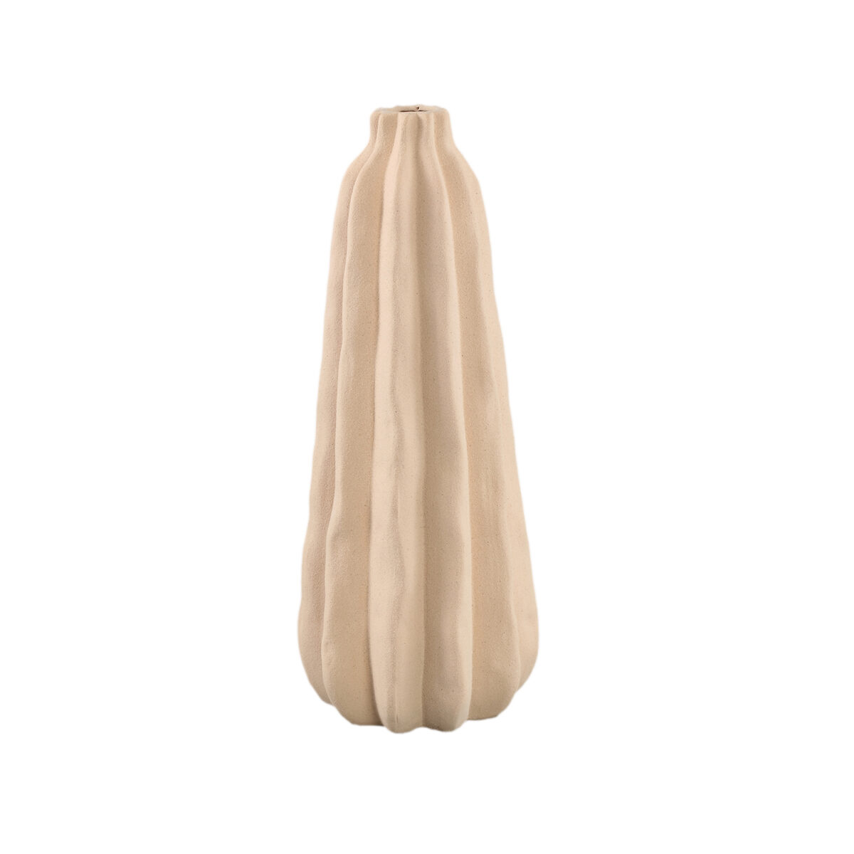 Vase Tiggy von PTMD in Cremé