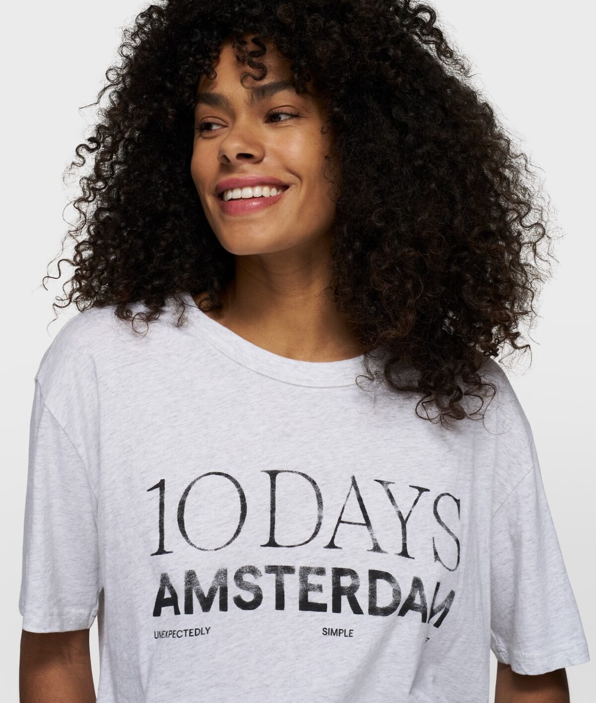 Shirt von 10Days Crew Neck Tee Logo