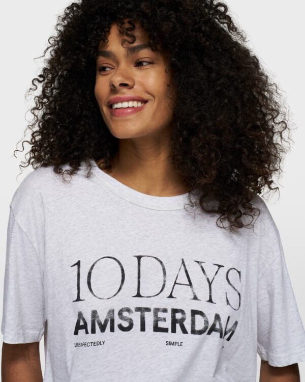 Shirt von 10Days Crew Neck Tee Logo