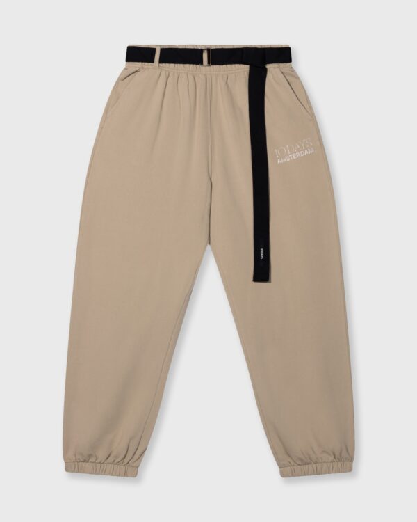 Jogger von 10Days mit Streifen und Gürtel