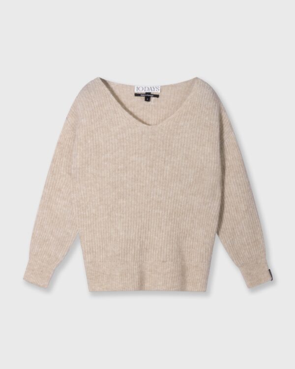 Softer V-Neck Pulli von 10 Days in 2 Farben