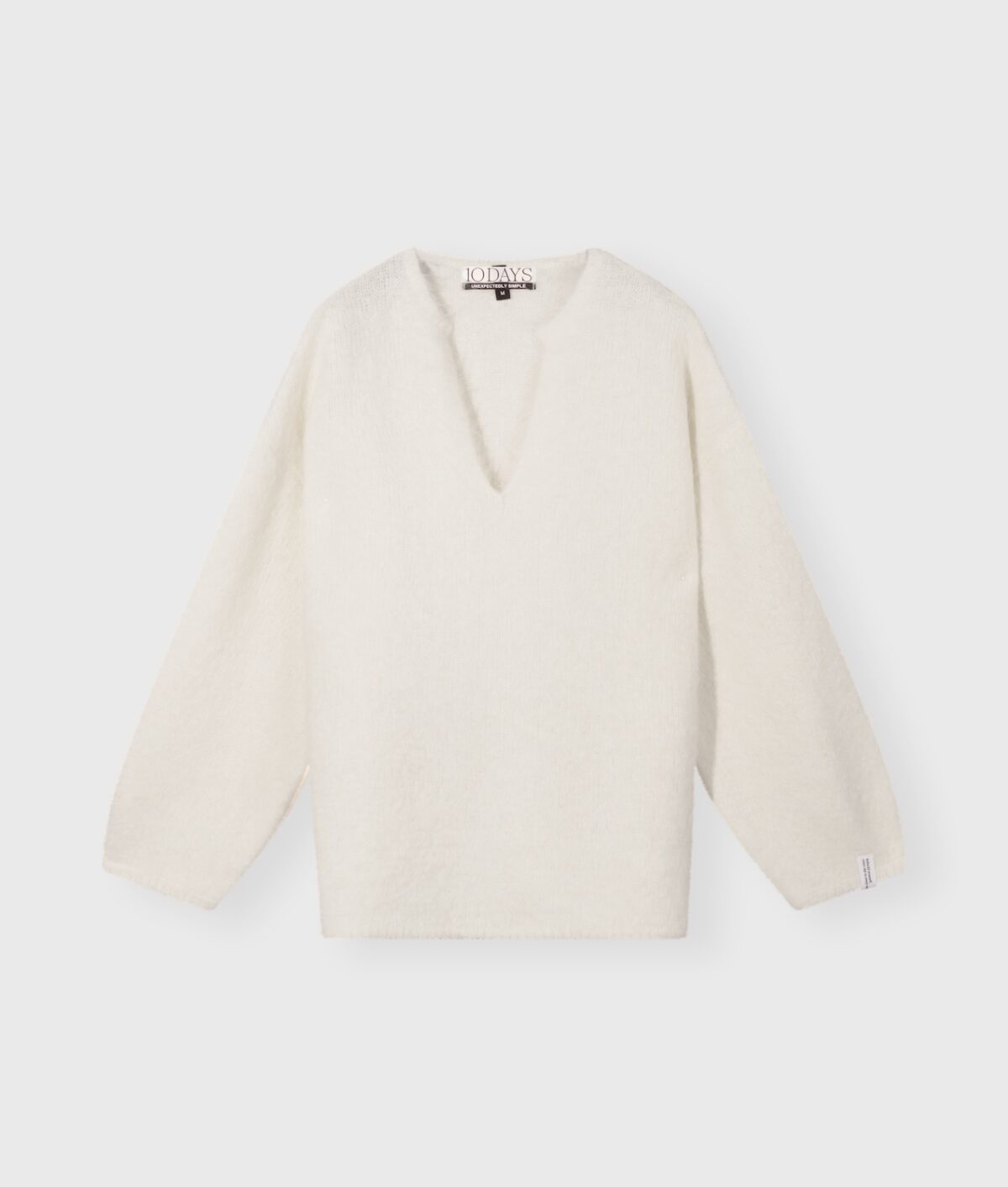 Kuscheliger Pullover mit V- Ausschnitt in 2 Farben von 10Days