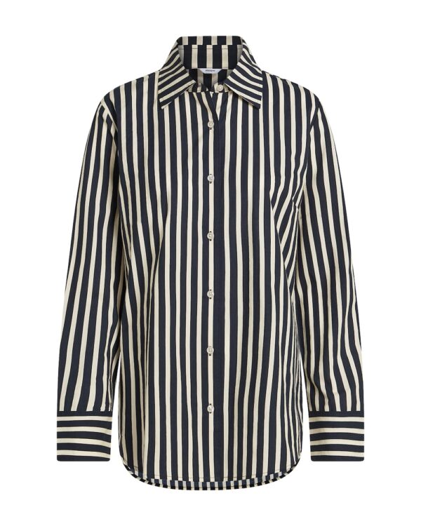 Bluse Stripe von Penn & Ink W25SE035LTD