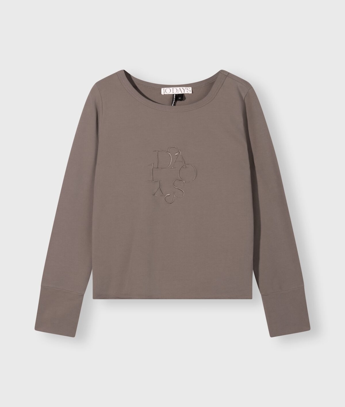 Easy Logo Sweater von 10Days