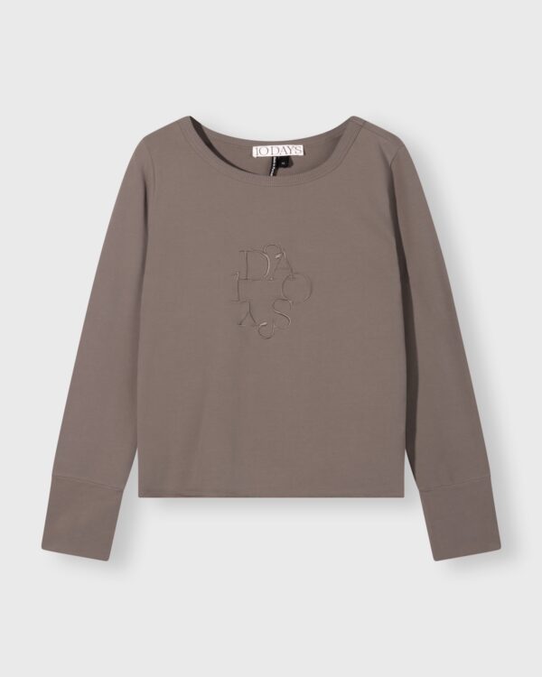 Easy Logo Sweater von 10Days