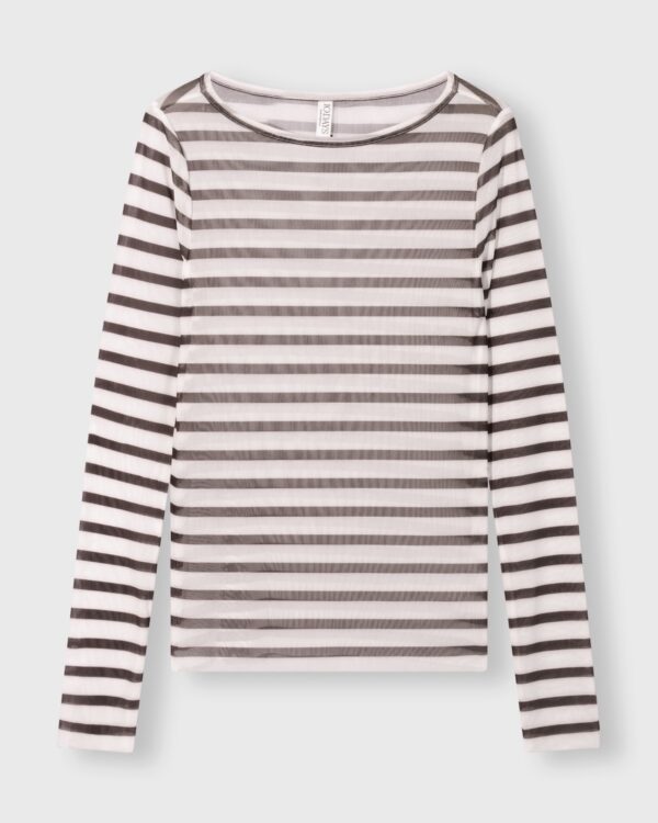Mesh Longsleeve Stripe von 10Days