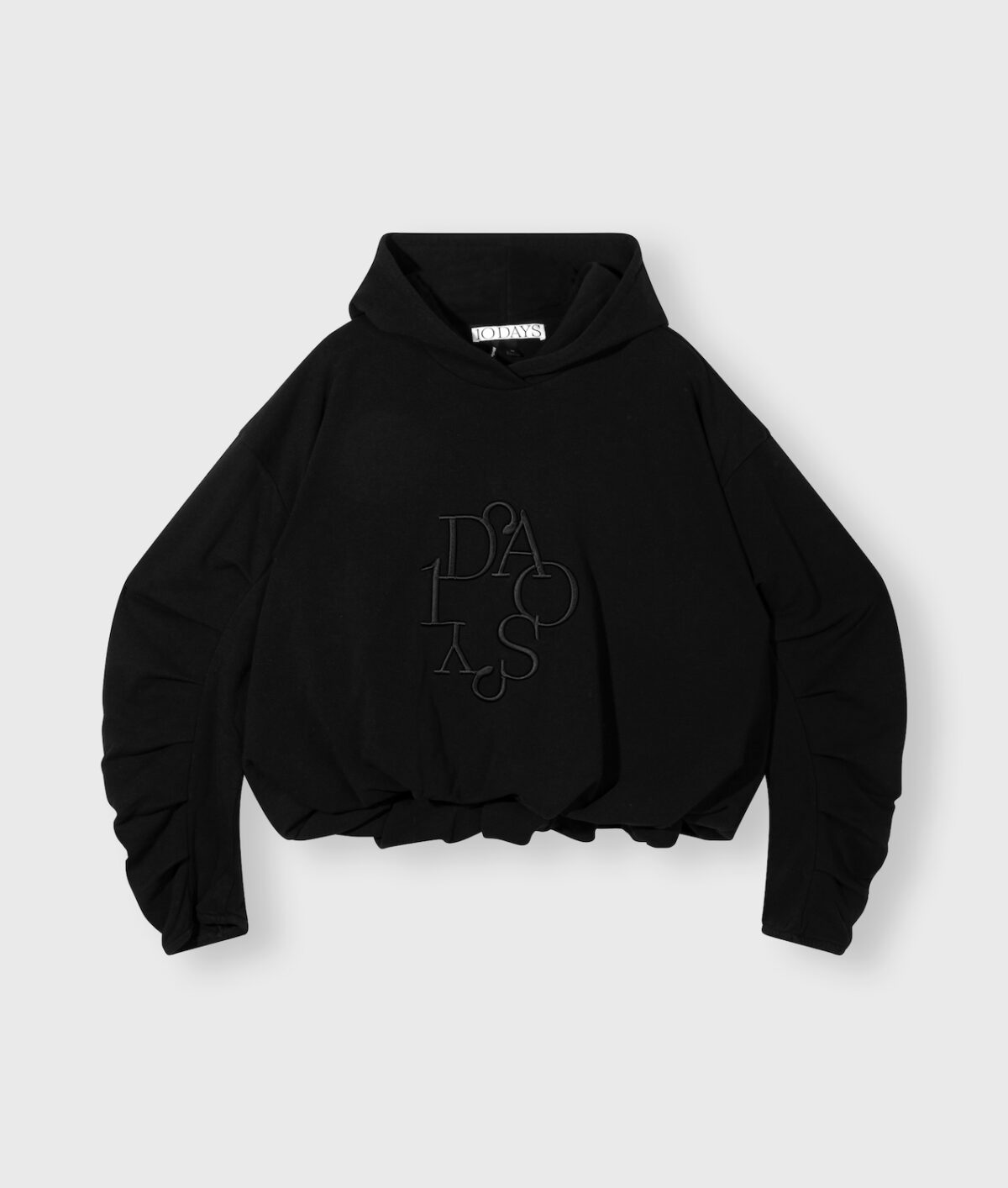 Pleated Balloon Hoodie von 10Days