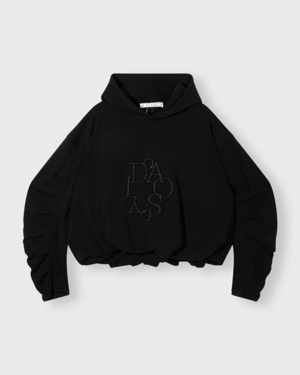 Pleated Balloon Hoodie von 10Days