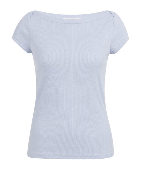 Geripptes Shirt mit U-Boot - Ausschnitt von Yaya