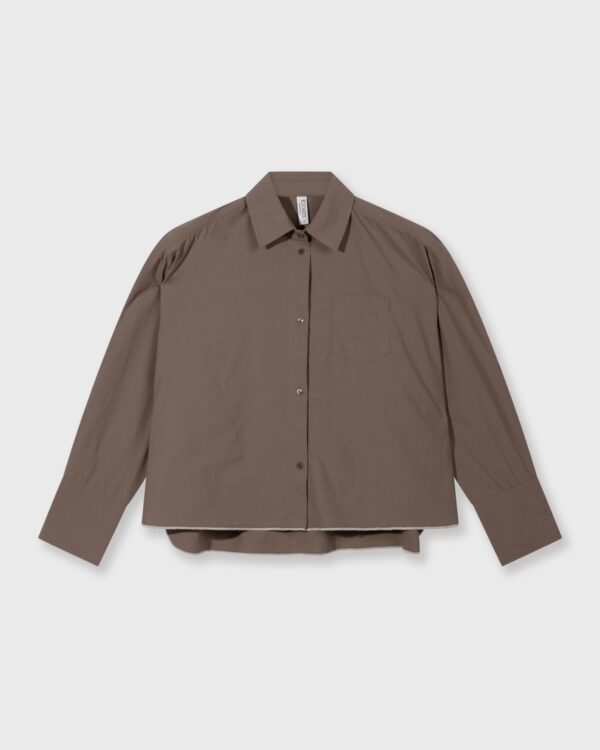 Cropped Shirt Poplin von 10DAYS