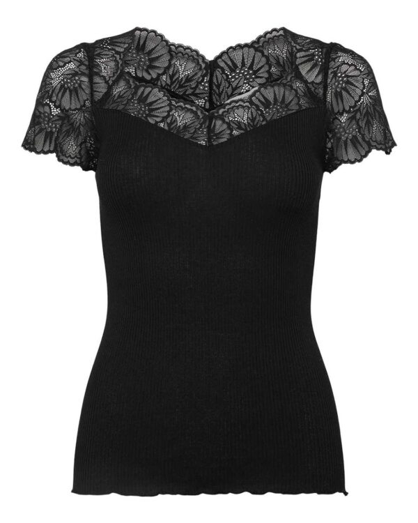 Shirt mit Spitze RWBeatha von Rosamunde in Farben