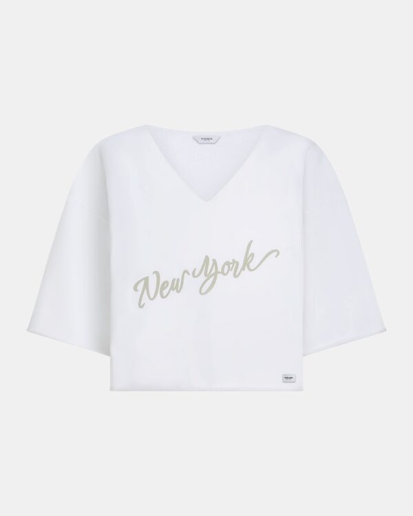 Sweater mit Print "New York" von Penn & ink S26F1874LTD