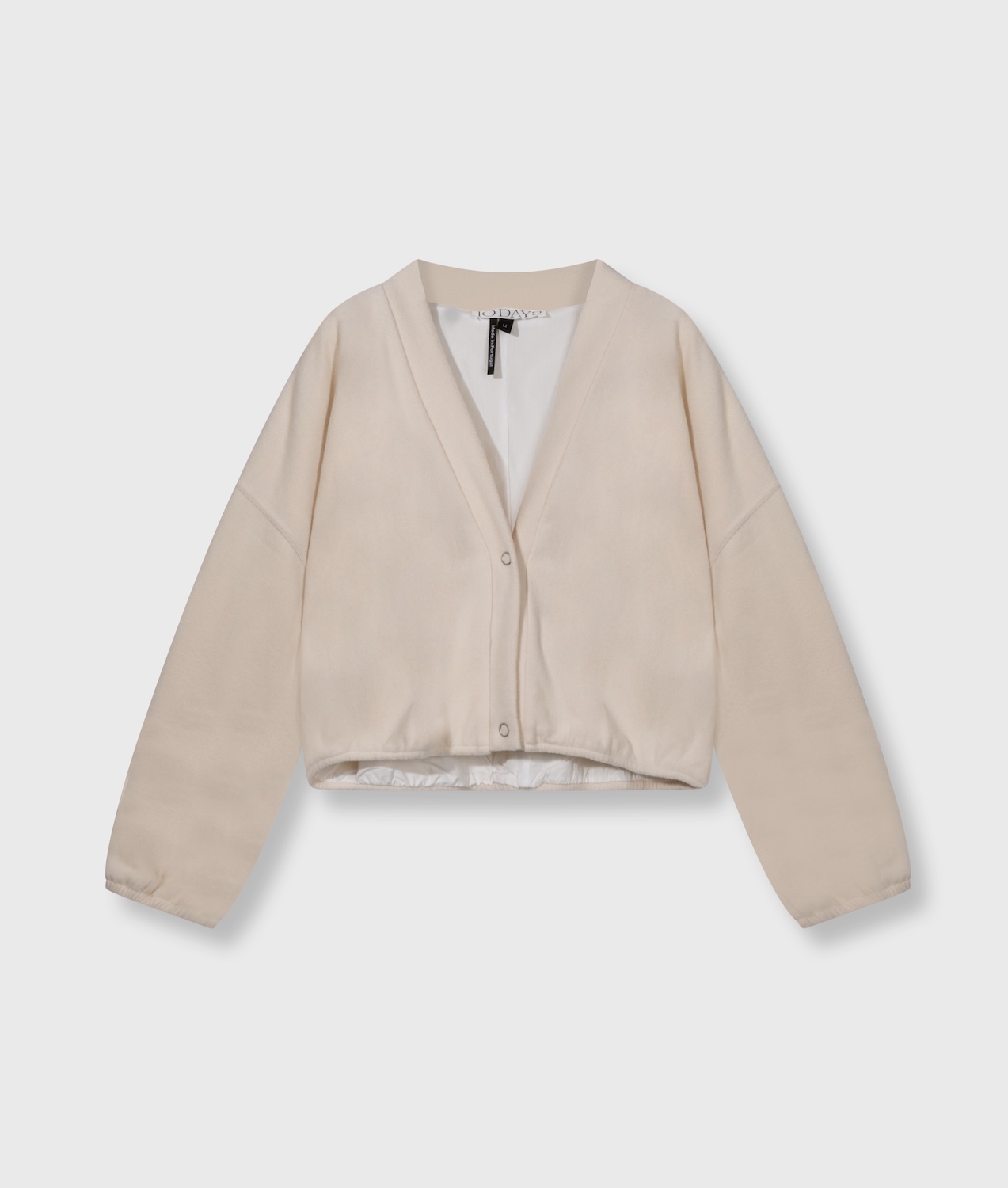 Brushed Baseball Cardigan von 10DAYS