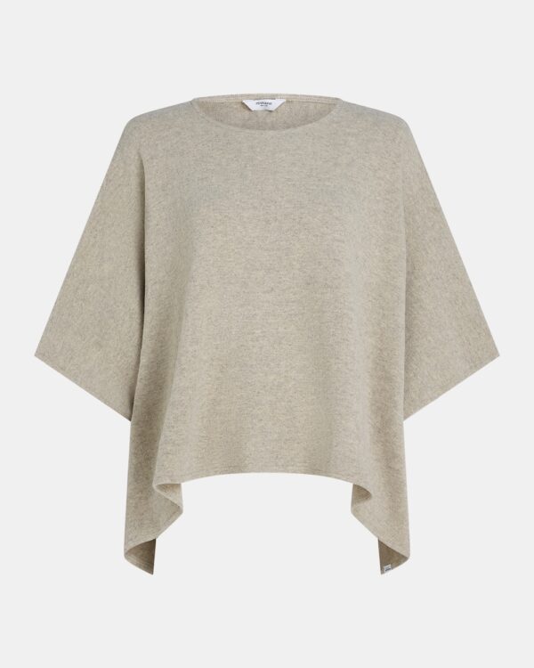 Pulli von Penn & Ink in Kastenform, W26T1303, beige