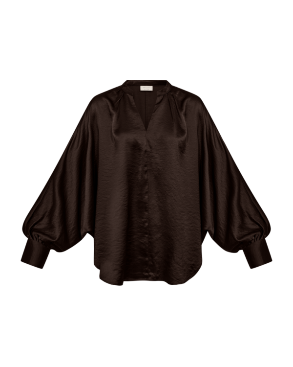 Satinbluse FQDove von Freequent
