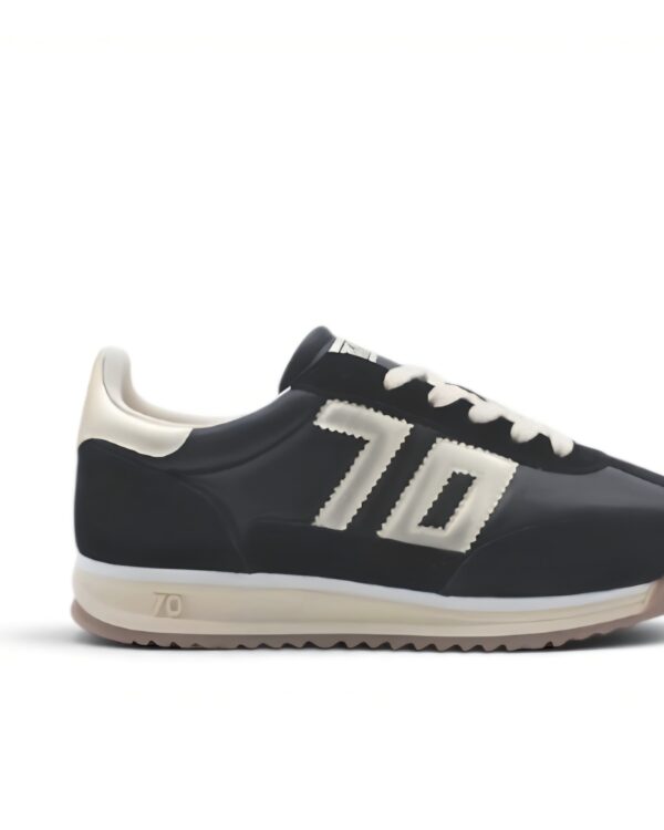 Sneaker Back70 Jogger Spongy Nappa Black/Gold